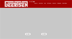 Desktop Screenshot of geertsen.com